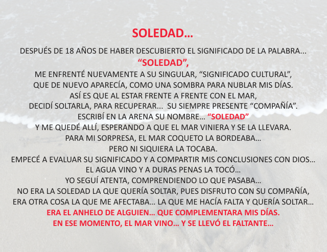 Soledad... Diciembre 15 de 2011